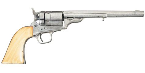 Colt Richards Mason Conversion Model 1860 Army Revolver With Ivory Grip