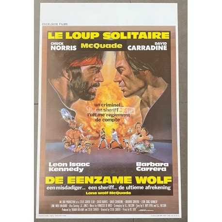 LONE WOLF MCQUADE - Belgian Movie Poster Store