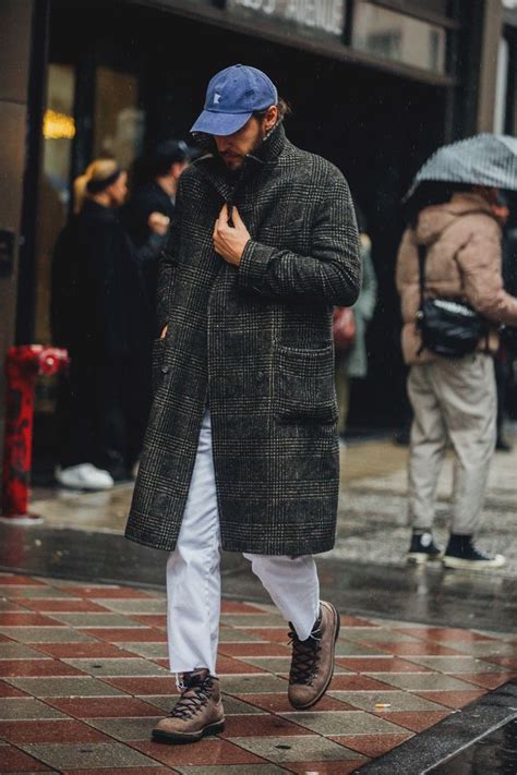 Street style à la Fashion Week homme automne hiver 2018 2019 de New