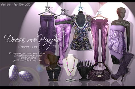 Dress Me Purple Hunt at PurpleMoon! ~ ! *PurpleMoon Creations*