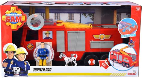 Simba Spielfahrzeug Feuerwehr Feuerwehrmann Sam Jupiter Pro