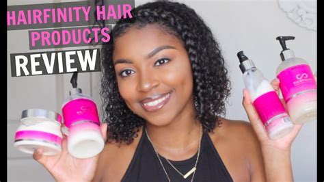 HAIRFINITY HAIR CARE PRODUCTS REVIEW Natural African American Hair