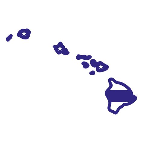 Hawaii Duotone States Png And Svg Design For T Shirts