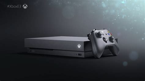 Xbox One X Microsoft Presenta Su Nueva Videoconsola Precio Y Comparativa Con La Ps4 Pro