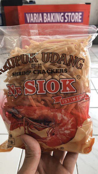 Jual Kerupuk Udang 500 Gram Stick Ny Siok Ny Siok Sidoarjo Krupuk