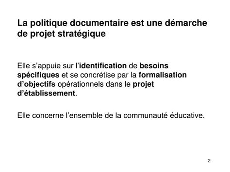 Ppt La Politique Documentaire Au Service Dun Projet P Dagogique