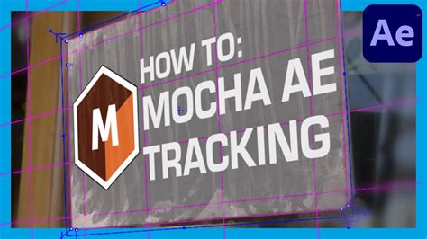 After Effects Mocha Tracking Tutorial Mocha AE For Beginners YouTube