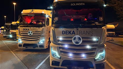 Deka Trans Solingen Unser Fuhrpark Lkw Actros Solingen Mercedes