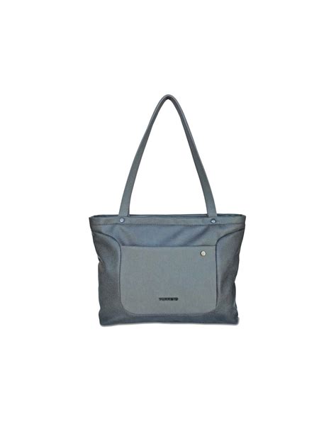 Bolso Shopper De Hombro Doble Asa Mujer Corvana Gris De Torrens