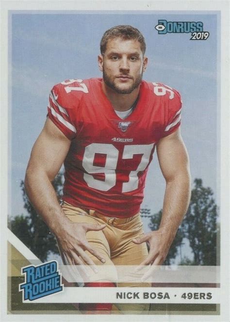 Nick Bosa 2019 Donruss 318 Base Price Guide Sports Card Investor