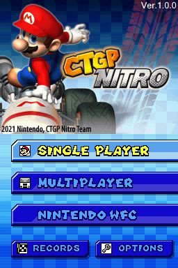 Mario Kart Ds Custom Tracks Grand Prix Nitro Ctgp Nitro Gamebrew