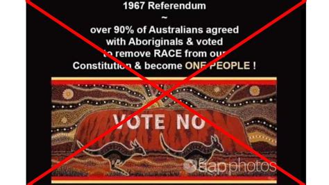 Voice Naysayers Race To Rewrite 1967 Referendums History Australian