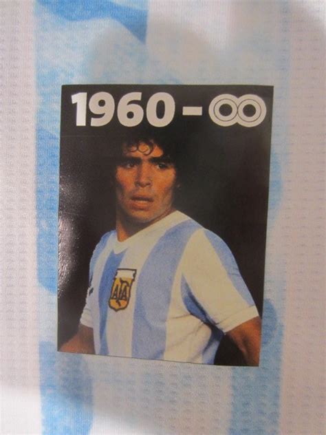 Diego Maradona Argentina Maradona Tribute Match Slim Home Soccer Jersey ...