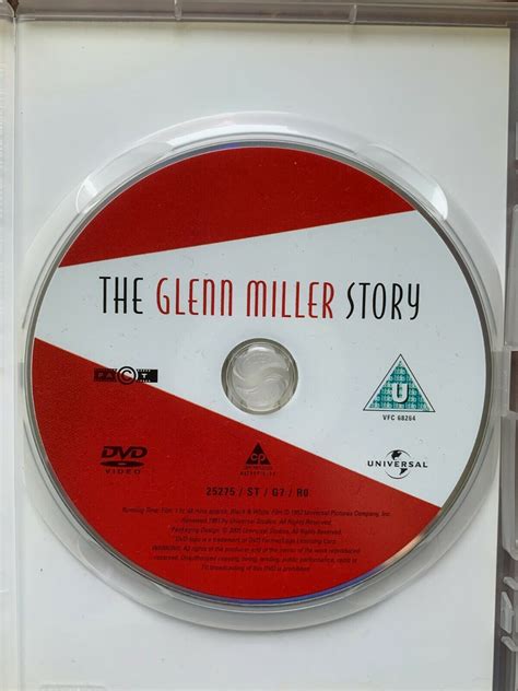 The Glenn Miller Story Dvd Musical Biopic Movie Classic W James