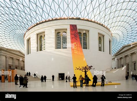 The British Museum Reading Room Great Court Bloomsbury London England