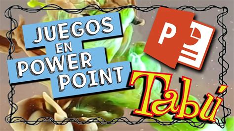 JUEGOS en POWER POINT Tabú DESCARGAR YouTube