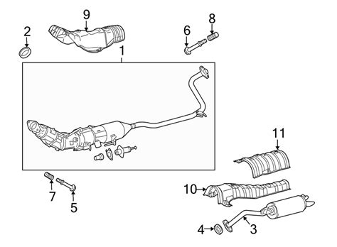 Toyota Prius Plug In Exhaust Muffler Marked 13716 Prius Prius 1743037380 Toyota Parts