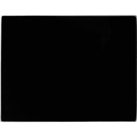 Harbour Housewares Glass Worktop Saver Black X Cm Non Slip