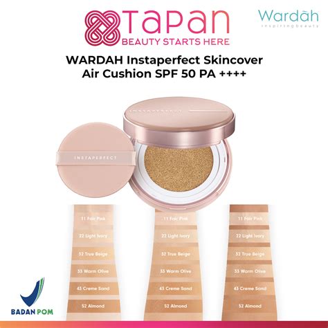 Wardah Instaperfect Skincover Air Cushion Spf Pa Lazada Indonesia