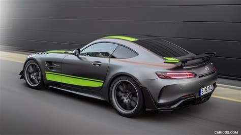 2020 Mercedes Amg Gt R Pro Color Selenite Grey Magno Rear Three Quarter Caricos