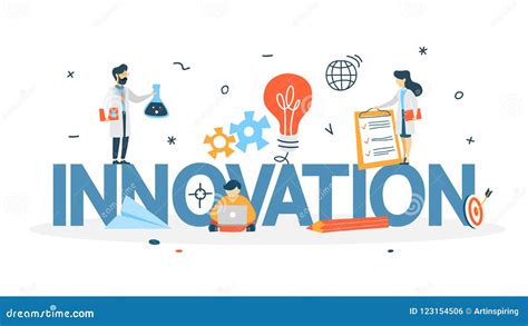 Innovation Concept Illustration Stock Vector Illustration Of Creative Research 123154506