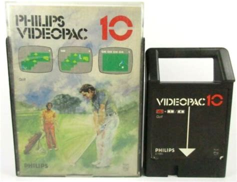 Jeu Philips Videopac N Golf Ebay