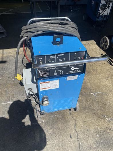 Used Sold Miller Spectrum Hand Held Plasma Cutter Capacity