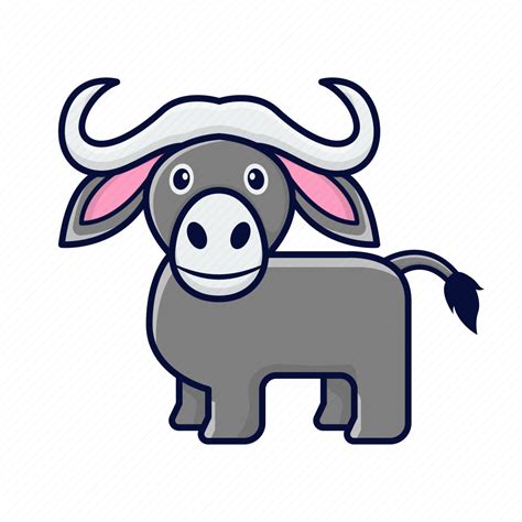 Animal Buffalo Bull Wild Icon Download On Iconfinder