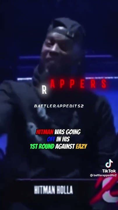 Hitman Holla Battle Rap🔥🔥 Battlerap Shorts Youtube