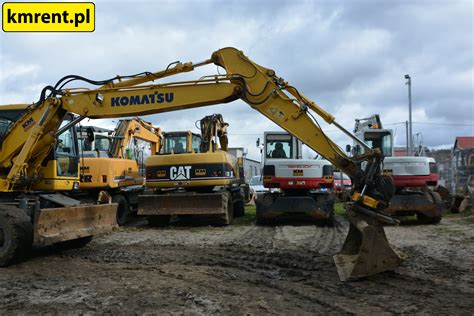 KOMATSU PW 180 7EO KOPARKA KOŁOWA KM Rent