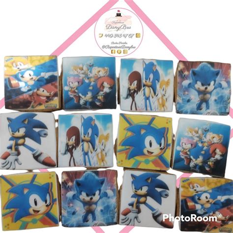 Galletas Decoradas Sonic