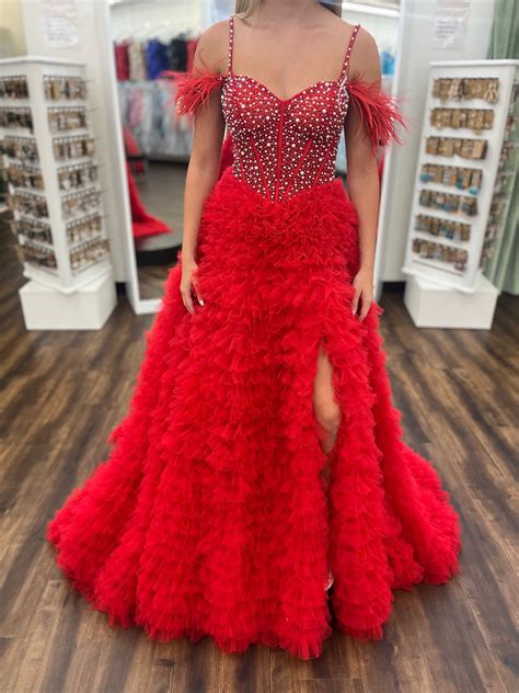 Sherri Hill 55387 Red Rsg Formals