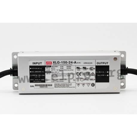 XLG-150-12-A Mean Well LED drivers, 150W - elpro Elektronik