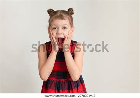 Funny Surprised Shocked Wide Open Mouth Stock Photo 2270304913 ...