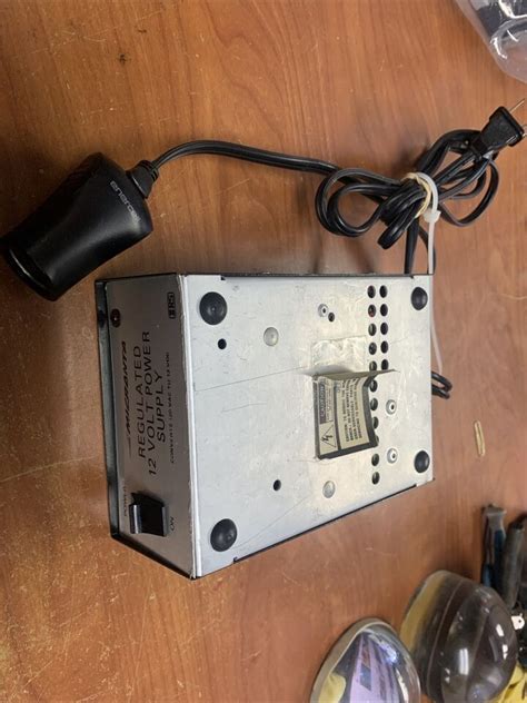 Micronta Regulated Volt Power Supply Converter Volt Ac To Dc