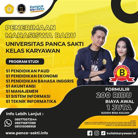 Kuliah Ekstensi Kelas Karyawan Di Universitas Panca Sakti Kampus