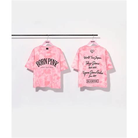 Blackpink World Tour Born Pink Japan Tie Dye Short T Shirt