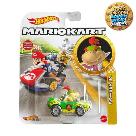 Jual Bowser Jr Flame Flyer Mario Kart Hot Wheels Shopee Indonesia