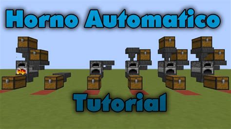 Horno Autom Tico Minecraft Tutorial Youtube