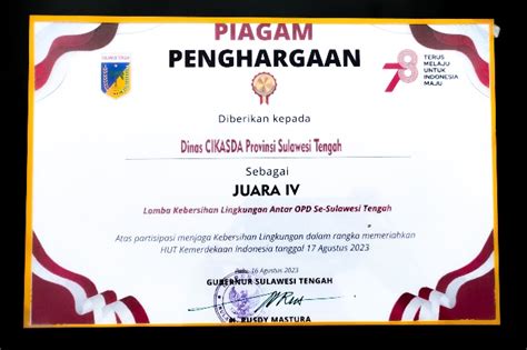 Cikasda Raih Juara Dalam Lomba Kebersihan Dan Keindahan Tingkat Opd