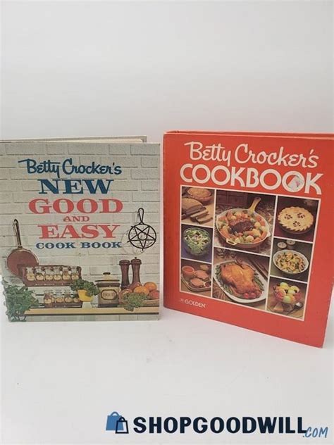 Vintage 1978 Betty Crocker S Cookbook Plus New Good And Easy Cookbook Lot Of 2