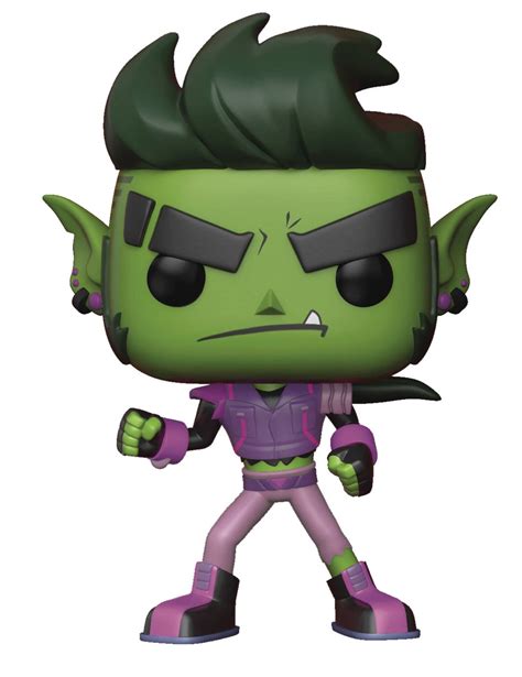 Pop Teen Titans Go Night Begins To Shine Beast Boy Vinyl Figure Comichub