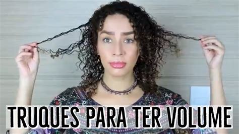 Como Dar Volume M Ximo Ao Cabelo Cacheado Sem Perder Defini O Bruna