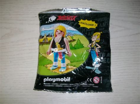 Playmobil Asterix Exclusive Figure Goudurix Rare Mint In Sealed