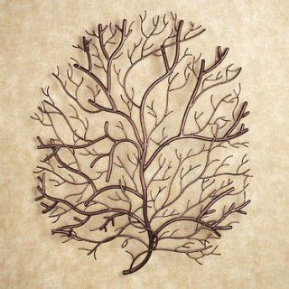 Oak Tree Metal Wall Art Decor