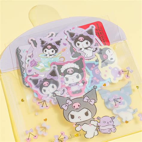 Kuromi Playful Sticker Set With Case – Blippo