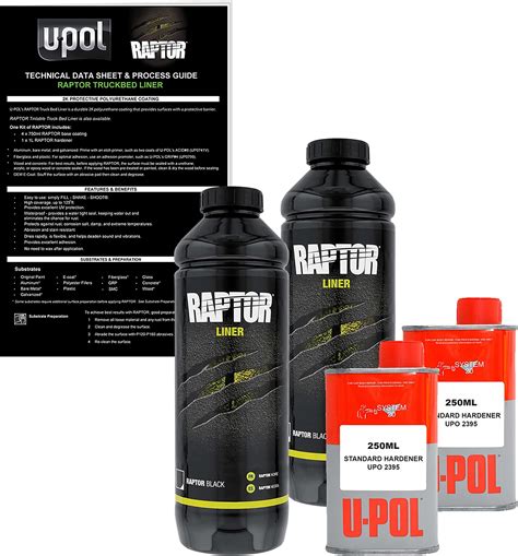 Amazon U POL Raptor Black Urethane Spray On Truck Bed Liner Kit W