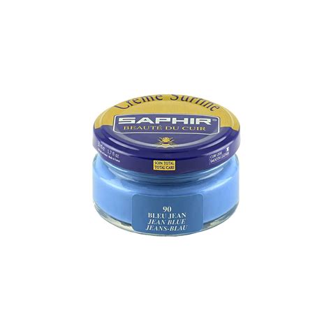 Saphir Blue Denim Superfine Shoe Cream