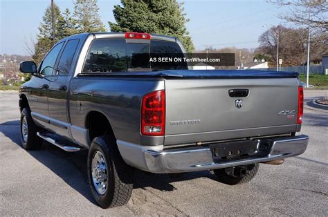 2005 Dodge Ram 2500 Slt 4x4 Crew Cab Pickup 4 Door 5 7l Hemi