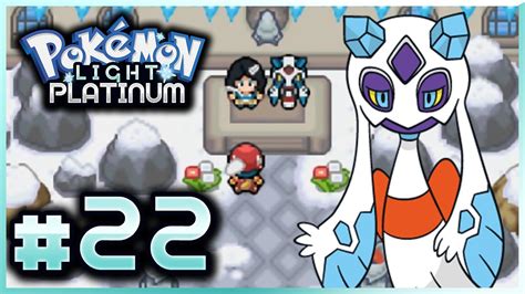 Let S Play Pokemon Light Platinum Part 22 Snowce Gym Leader Sophia Youtube